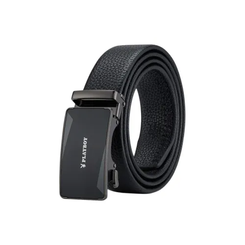 Playboy Ремни из коровьей спилковой кожи Мужской 3,5 см