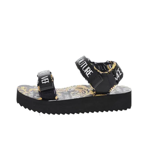 VERSACE JEANS Couture VERSACE Пляжные сандалии Женские Черный