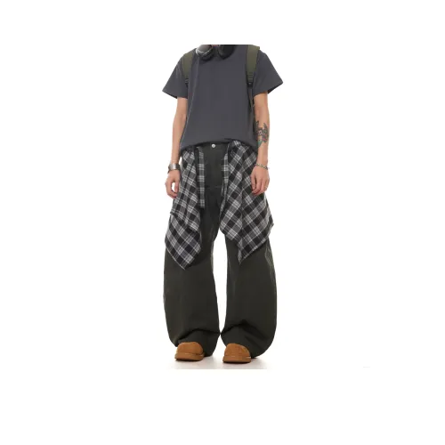 PISYPOX Унисекс Повседневные Штаны