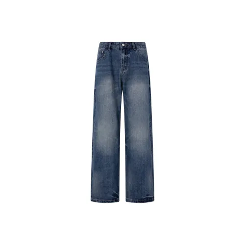 CHOCOOLATE XPB0458 Ностальгический синий Унисекс Джинсы