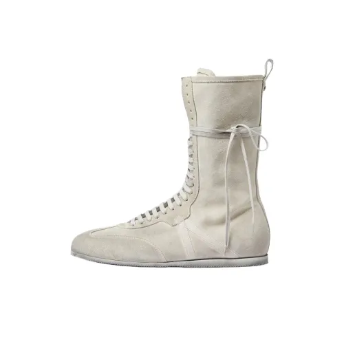 Ann Demeulemeester Fides High Топ Повседневная обувь Женская Бежевая