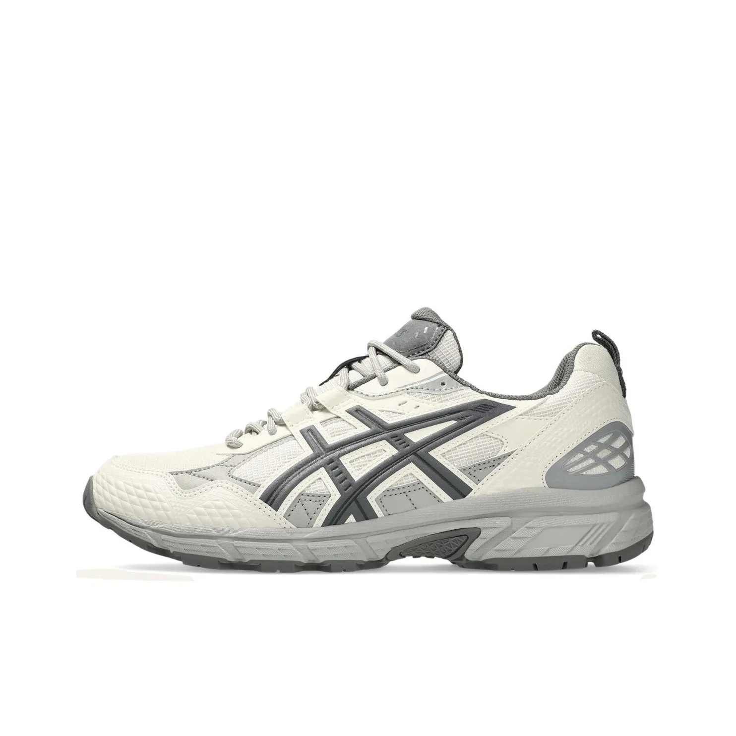 Asics Gel NUNOBIKI Running Shoes Cream Grey
