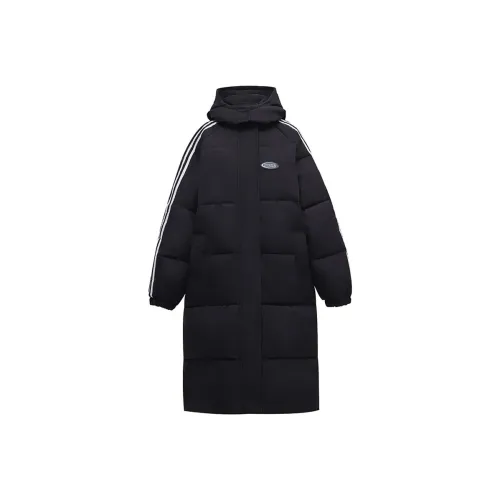 DYYPC Черный хлопковый пуховик унисекс пуховики (пуховики)