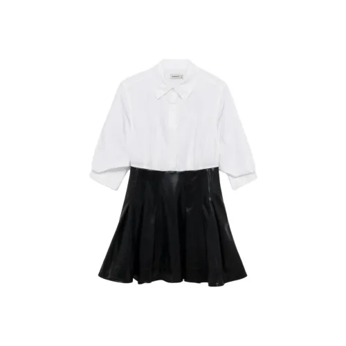 JONATHAN SIMKHAI Короткое платье с короткими рукавами женское