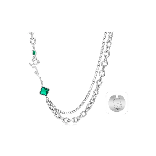 The Simpsons Титановые стальные ожерелья унисекс