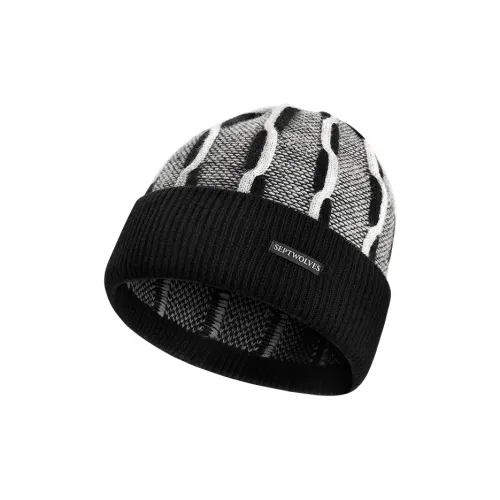 SEPTWOLVES Чистая шерсть Шапки-бини QPL Мужской