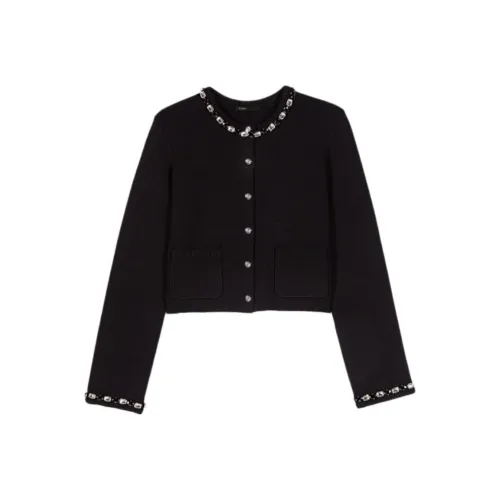 Maje Черный Женский Трикотаж