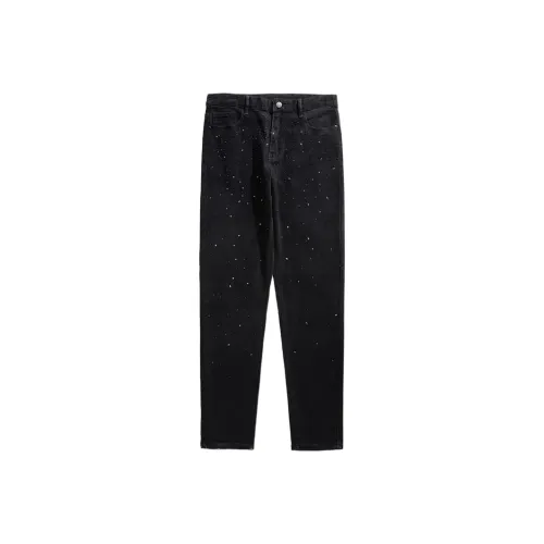 THINGYLAB Мужские черные джинсы