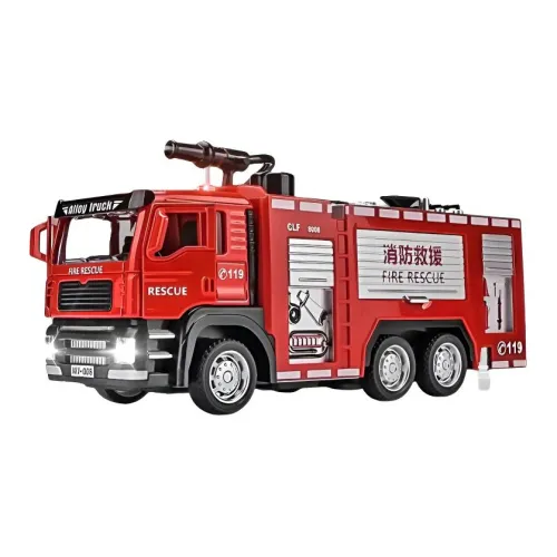 Enkebaby Пламя Грузовик Журавль Прицеп с Вода Спрей и Лестница для Пожарных Спасательных Транспортов Glider Игрушка
