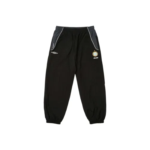 PALACE x Umbro SS24 Training Track Jogger Casual Pants Unisex Black