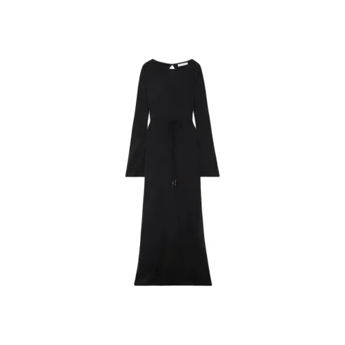 FAITHFULL THE BRAND Длинное платье с длинными рукавами женское