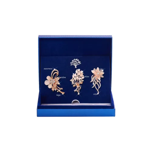 Listen to the flowers bloom Сплав Броши Женские