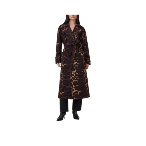 ALLSAINTS Коричневый Женский Тренч