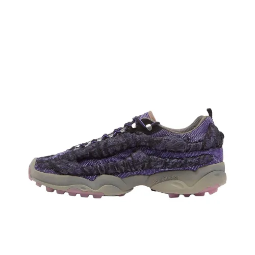 Acne Studios Bubba Низкий Топ Спортивная Повседневная Обувь Женская Фиолетовая