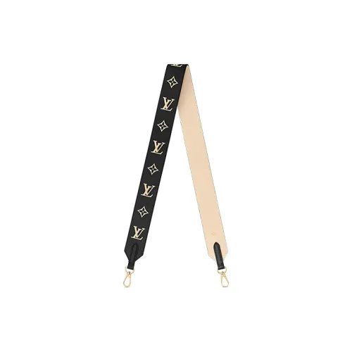 LOUIS VUITTON Сумка с ремешком из коровьей кожи женский черный бежевый