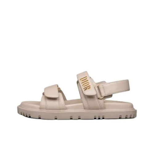 DIOR DiorAct Пляжные сандалии Женские Бежевые