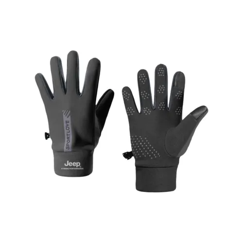 Jeep Полиэстеровые трикотажные перчатки унисекс