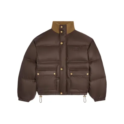 CELINE Коричневый Женские Пуховики