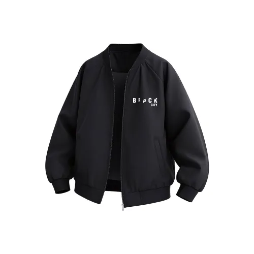 BLACK CITY Бейсбольная куртка Унисекс