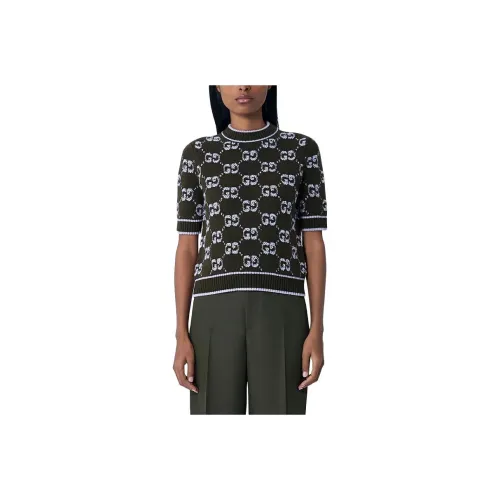 GUCCI Зеленые Женские Свитера