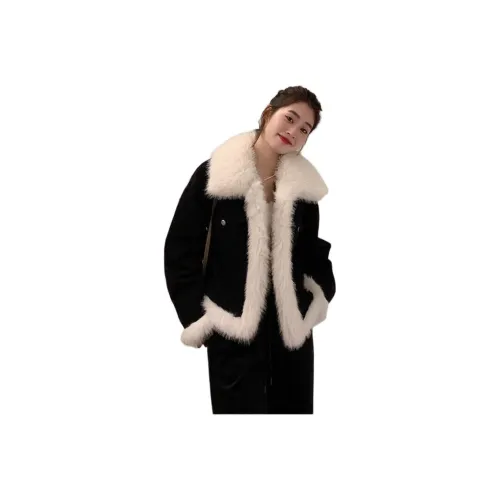 AHRTB Черный Женские пуховики