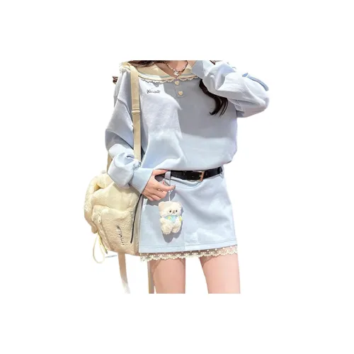 FABRIC PIG Длинное платье с длинными рукавами женское