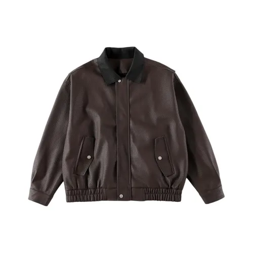 XLUUD Мужские кожаные куртки