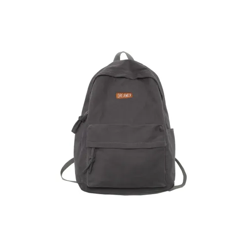 KINMAC Холст Рюкзак Унисекс Серый Черный Белый