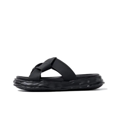 WEISHIBANGWEI ЭВА Устойчивые к истиранию Слипоны Мужские Черные