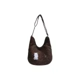 Кофейный цвет леопардового принта.