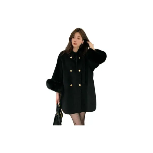 IQC Черный Женские Бархатные Куртки