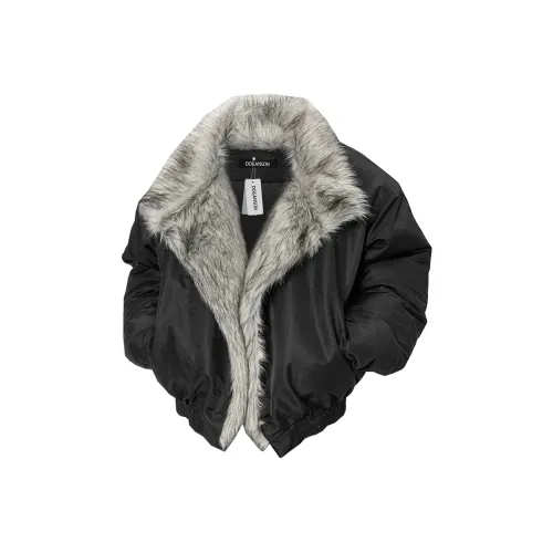 DOGANSON Черный Унисекс Пуховики