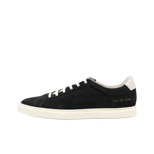 COMMON PROJECTS Низкий Топ Стильный Скейтбординг Мужской Черный