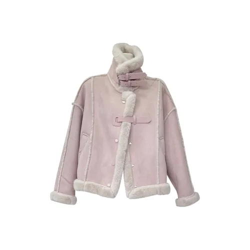UYH Розовый Женский пуховик