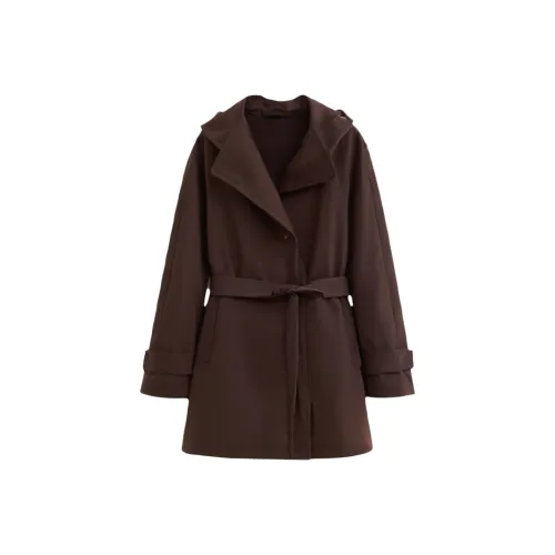 LUYOUYE Фундук Шоколад Женская Тренч