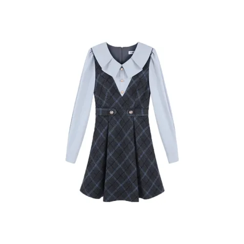 COVT Длинное платье с длинными рукавами женское