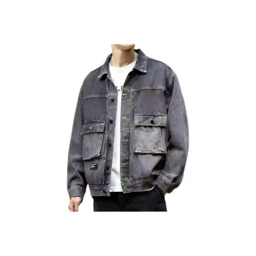 ZHIO Черный Серый Цвет Унисекс Куртки