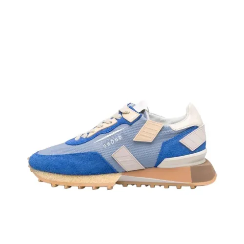 GHŌUD Устойчивая к истиранию Низкая Спортивная Повседневная Обувь Женская Синяя