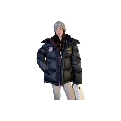 STYUW Черный Женский Пуховик