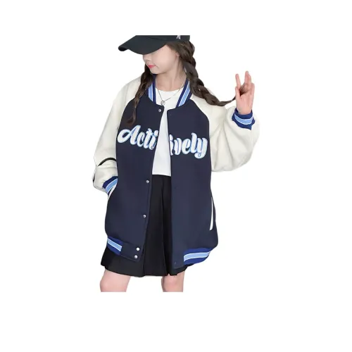 TLIT Темно-синий Kids Бейсбольные Джерси