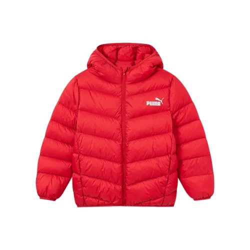 PUMA Оранжевый Красный 60501 Kids Пуховики