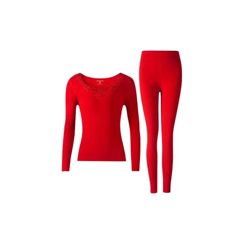 Yi Fen Термическое нижнее белье топы трусы комплекты одежды женские