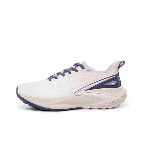 Erke Амортизация Устойчивость к истиранию Водонепроницаемый Противоскользящий Низкий Топ Беговые кроссовки Женские