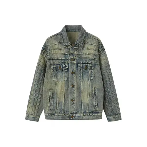 Bug Small Green Denim Jacket Unisex Bug Small Green Деним Куртка Унисекс