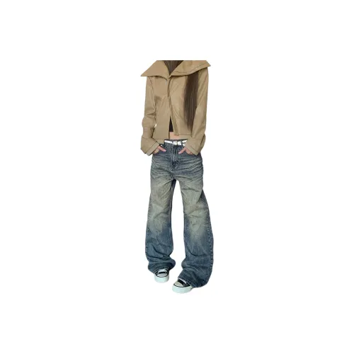 PANDA ADEVIL Синий Мужские Джинсы