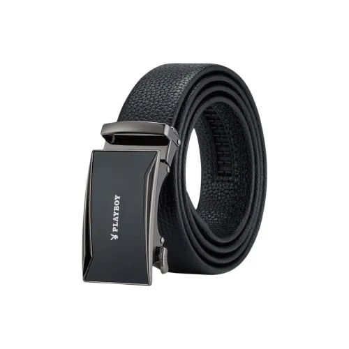 Playboy Ремни из коровьей спилковой кожи Мужской 3,5 см