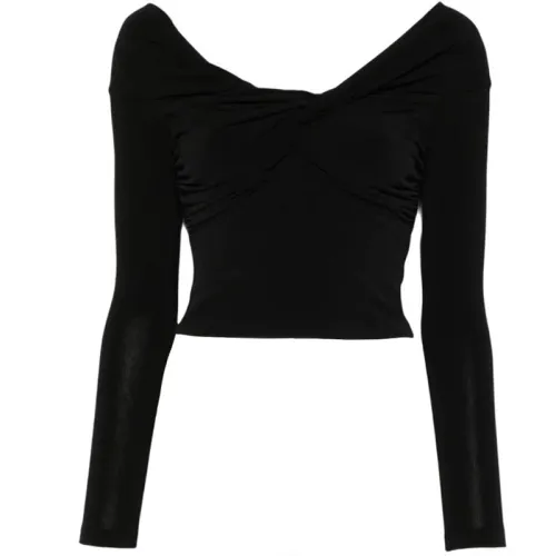 Patrizia Pepe Черные Женские T-рубашки