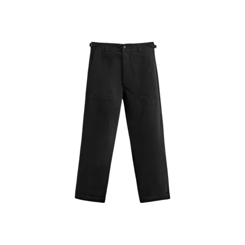 ZARA Выстиранные Черные Мужские Повседневные Штаны