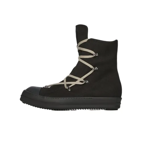 Rick Owens DRKSHDW Hexa High Топ Скейтборд Кроссовки 3,5 см Женские Черные