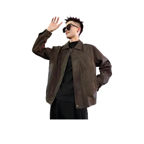 FRQ Унисекс Кожаные куртки